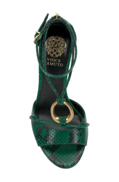 Vince Camuto Alinna O-ring Strappy Sandal In Green