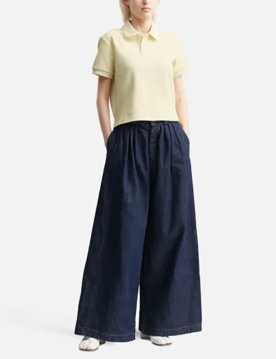 Sandy Liang Louise Polo In Blue