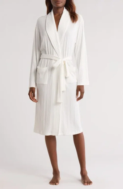 Andine Francesca Palermo Rib Robe In White
