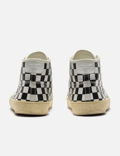 Saint Laurent Checkerboard Sneakers