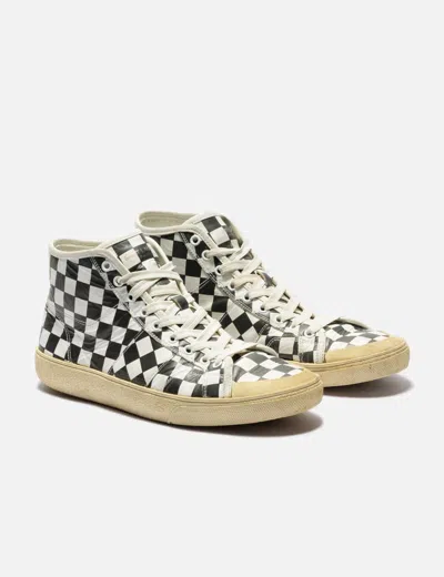 Saint Laurent Checkerboard Sneakers