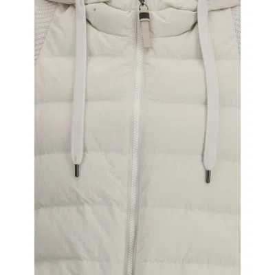 Brunello Cucinelli Wool Sleeved Down Women's Jacket