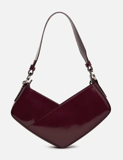 Dienèe Venere Cube Burgundy Semi Patent Leather