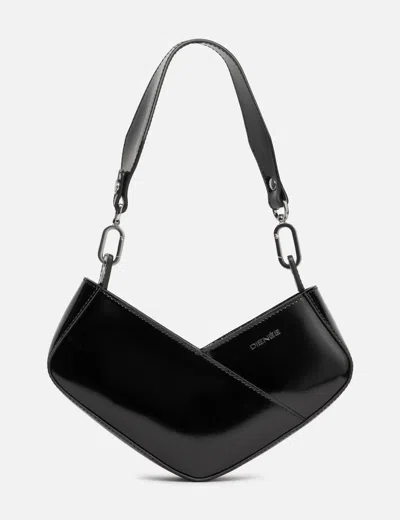Dienèe Venere Cube Mini Black Semi Patent Leather