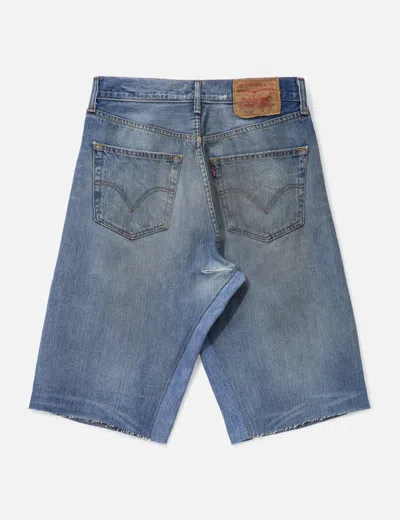 Barriers Worldwide Cowrie Shell Denim Shorts