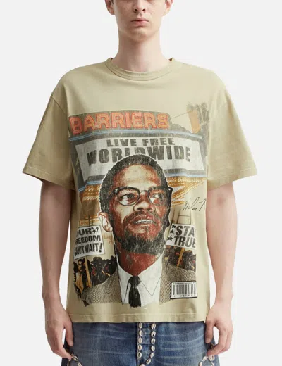 Barriers Worldwide Malcolm X Apollo T-shirt
