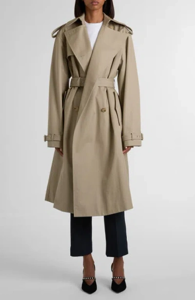 Alexander Mcqueen Mcqueen Belted Trench Coat