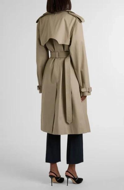 Alexander Mcqueen Mcqueen Belted Trench Coat