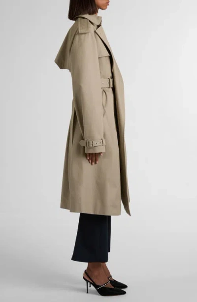 Alexander Mcqueen Mcqueen Belted Trench Coat
