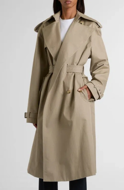 Alexander Mcqueen Mcqueen Belted Trench Coat