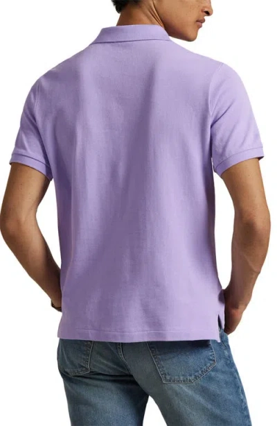 Polo Ralph Lauren Classic Fit Solid Purple Cotton Piqué Polo