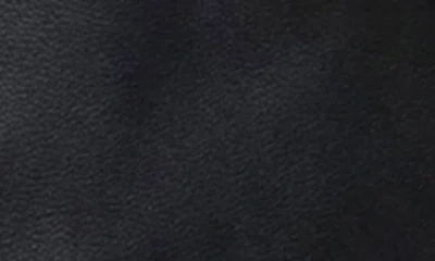 Bagatelle Peplum Leather Jacket In Black