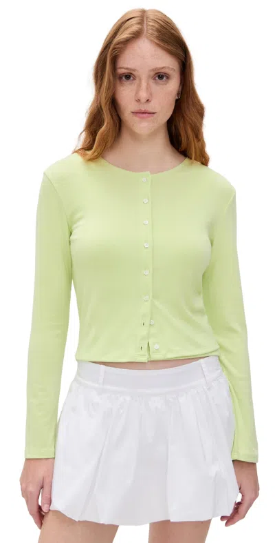 Le Bop Eloise Cardigan Lime