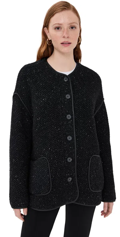 Altuzarra Medrano Oversize Merino Wool Blend Knit Jacket