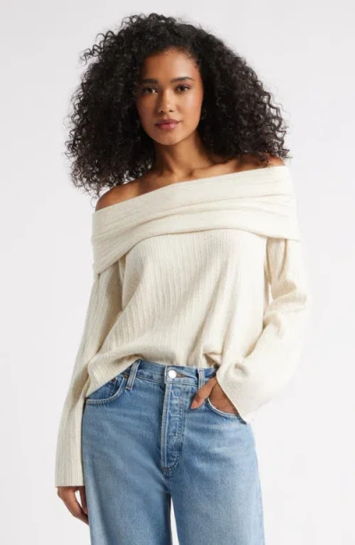 Open Edit Off The Shoulder Sweater