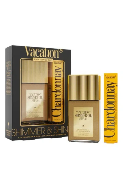 Vacation Shimmer & Shine Body & Lip Oil Duo (nordstrom Exclusive) $54 Value