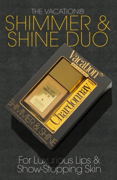 Vacation Shimmer & Shine Body & Lip Oil Duo (nordstrom Exclusive) $54 Value
