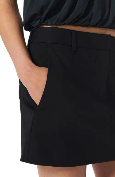 Rag & Bone Irina Ponte Skort In Black