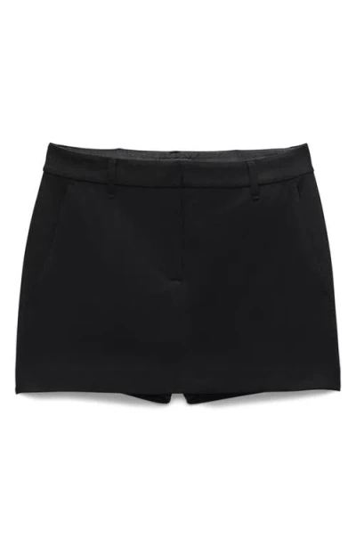 Rag & Bone Irina Ponte Skort In Black