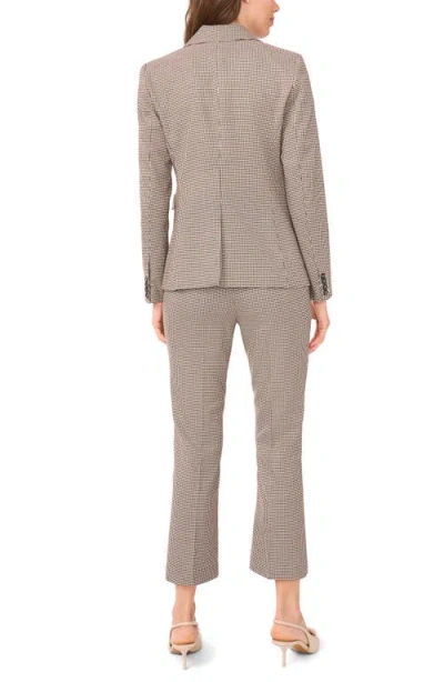 Halogenr Halogen(r) Double Breasted Houndstooth Blazer