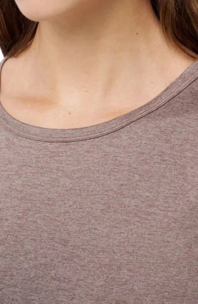 Travismathew Skyline Ruched Jersey Tank In Brown