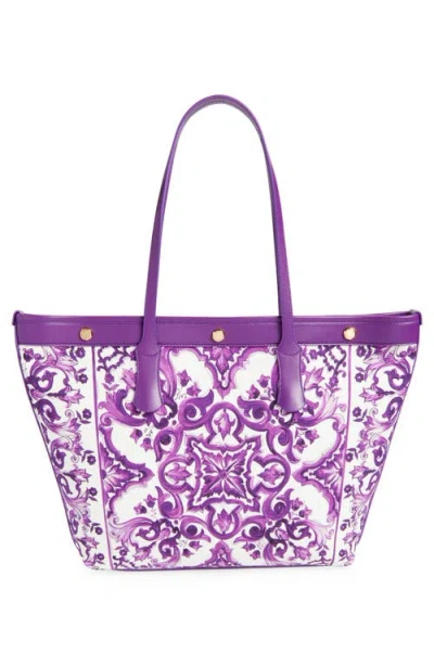 Dolce & Gabbana Dolce&gabbana Atene Maiolica Tote