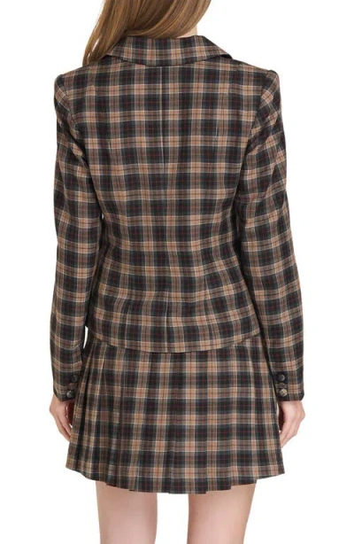 Wayf Darby Plaid Blazer
