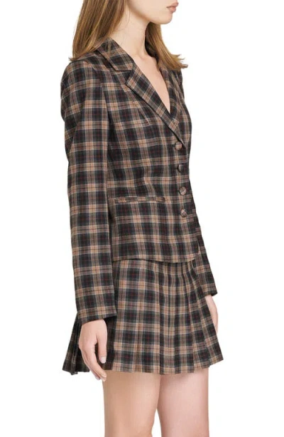 Wayf Darby Plaid Blazer