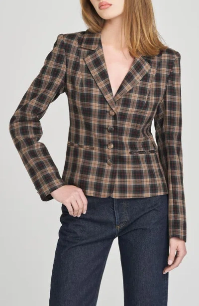 Wayf Darby Plaid Blazer