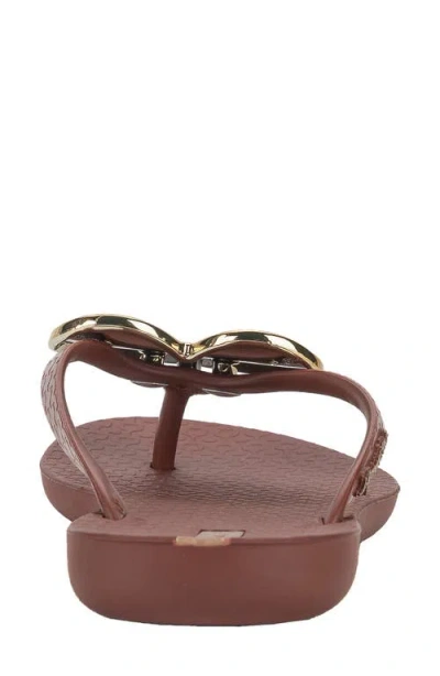 Ipanema Wave Heart Flip Flop