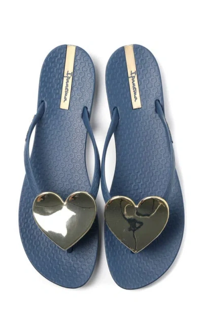 Ipanema Wave Heart Flip Flop