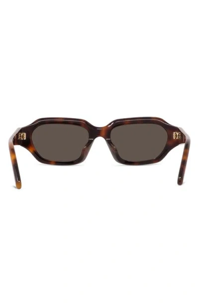 Loewe Slim Rectangular Sunglasses, 51mm