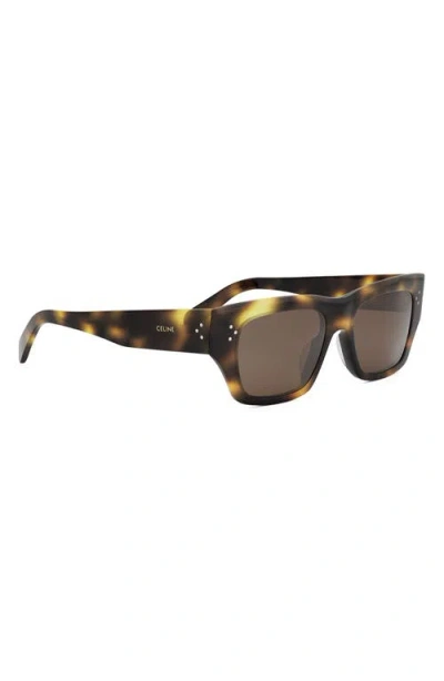 Celine Bold 3 Dots 53mm Geometric Sunglasses