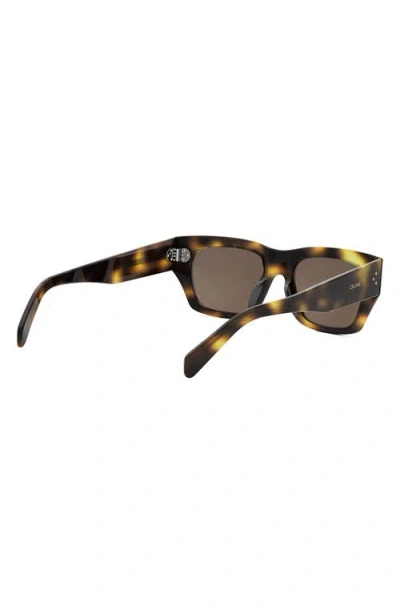 Celine Bold 3 Dots 53mm Geometric Sunglasses