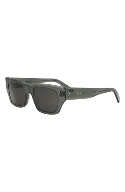Celine Bold 3 Dots 53mm Geometric Sunglasses