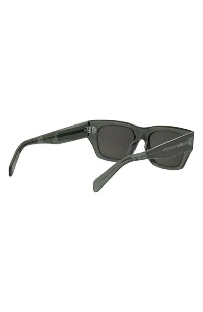 Celine Bold 3 Dots 53mm Geometric Sunglasses