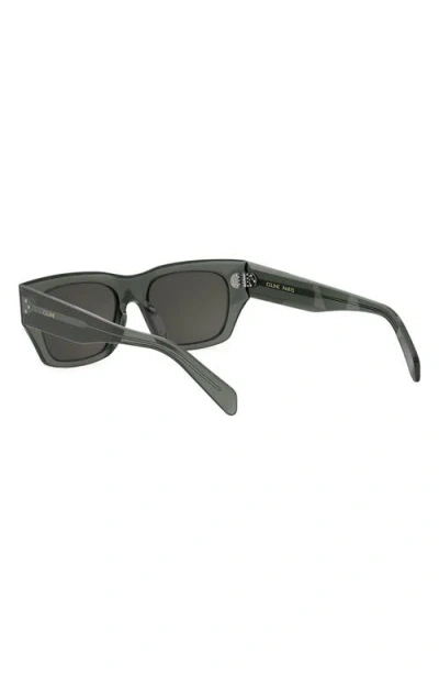 Celine Bold 3 Dots 53mm Geometric Sunglasses
