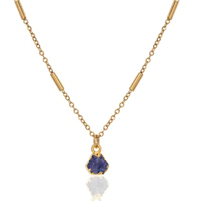 A Weathered Penny Women's Blue Sapphire Necklace