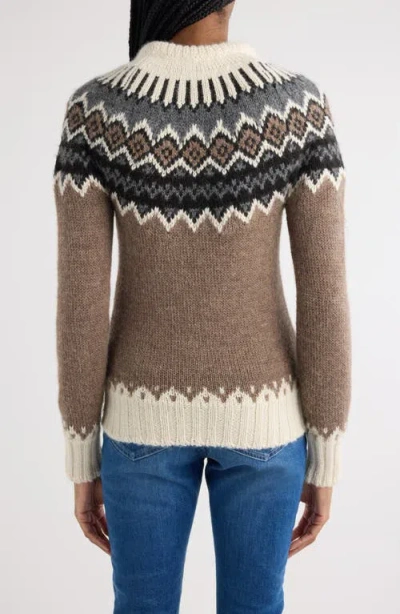 Chloé Alpaca Blend Fair Isle Sweater
