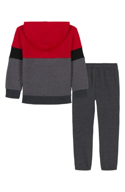 Under Armour Kids' Rival Performance Fleece Hoodie & Sweatpants Set In Black