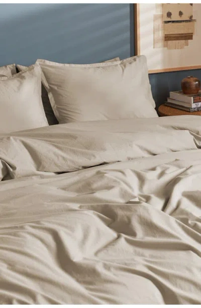 Parachute Set Of 2 Brushed Cotton Shams In Neutral