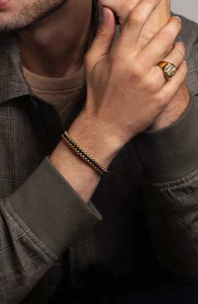 Nialaya Woven Box Chain Bracelet