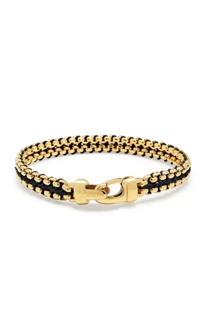 Nialaya Woven Box Chain Bracelet
