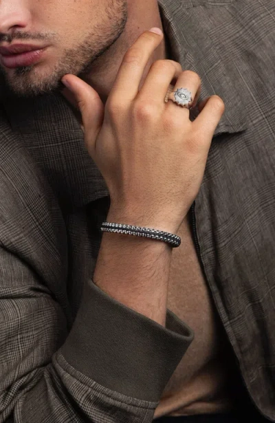Nialaya Woven Box Chain Bracelet