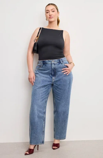 Good American Good Standard Straight Leg Jeans