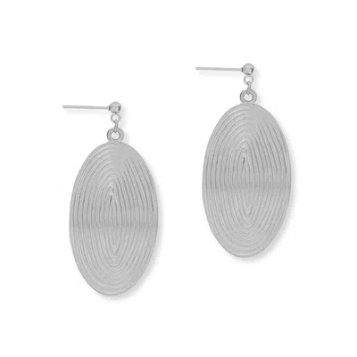 A Weathered Penny Women's Silver Rumi Earrings