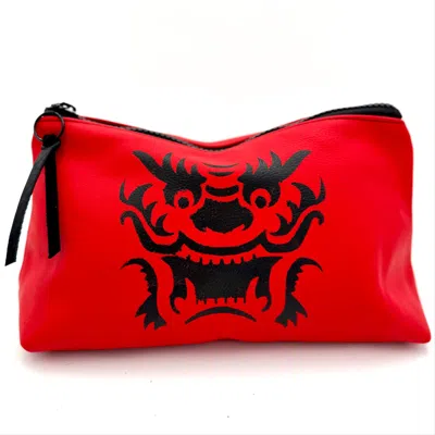 Lynn Tallerico Women's Mahjong Tile Bag In Red