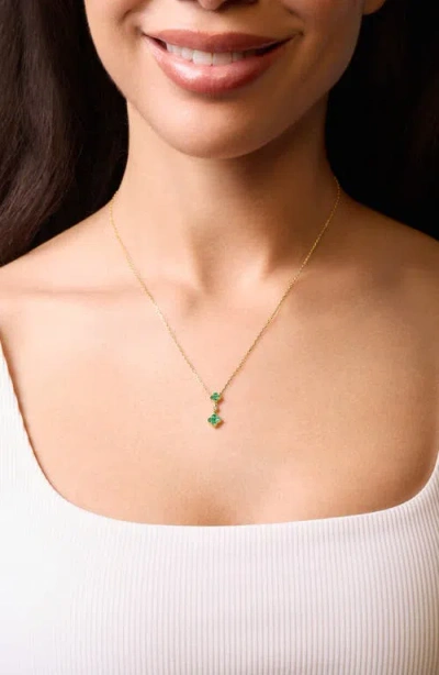 Bony Levy El Mar Emerald & Diamond Pendant Necklace