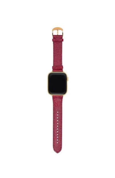 Hyer Goods Upcycled Leather Apple Watch Band