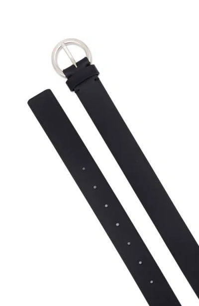Vince Flat Ring Leather Belt